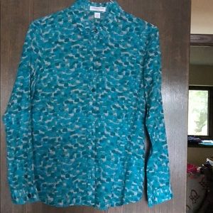 Coldwater Creek multi color blouse